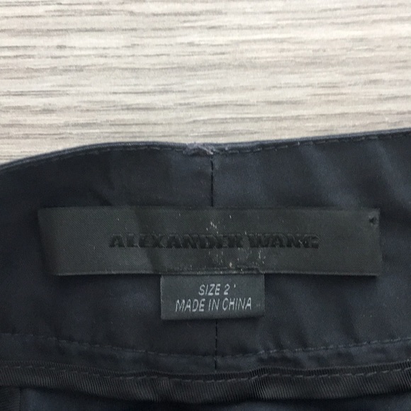*3 for $125* Black Alexander Wang mini skirt - Picture 2 of 5